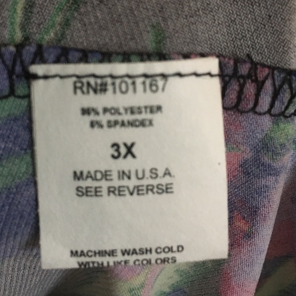 Elastic Waist Flowery skirt - Picture 3 of 5